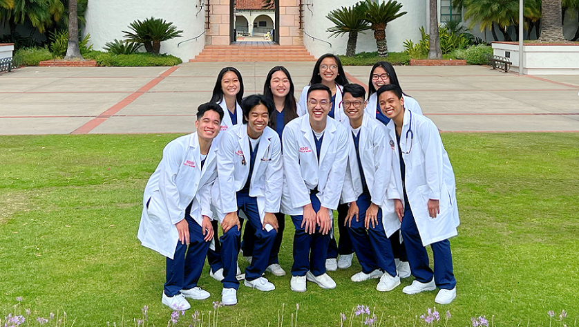 Nursing Students in White Coats